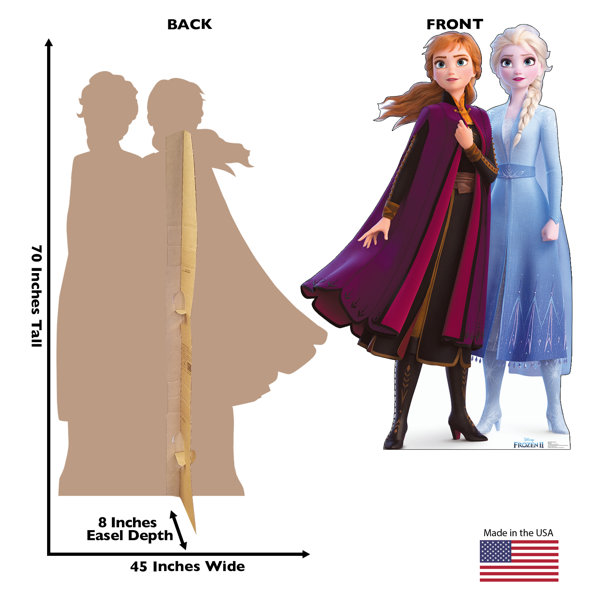 Advanced Graphics Anna & Elsa (Disney's Frozen II) Cardboard